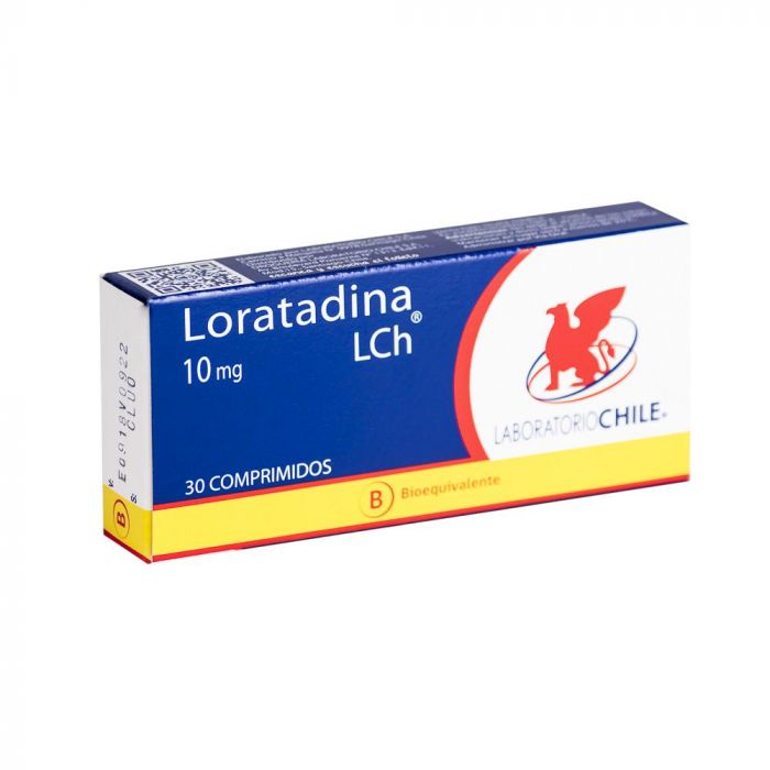 LORATADINA 10 MG 30 COMPRIMIDOS